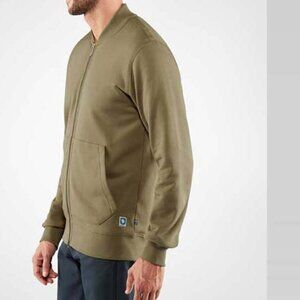 Fjallraven Greenland Zip Up Cardigan Jacket Green M